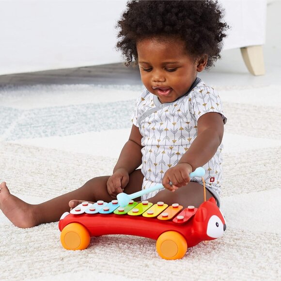 Skip Hop  Xylophone Pull & Go Toy With 8 Colorful Keys For Ages 12+ Months - Picture 3 of 10